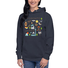 Load image into Gallery viewer, Unisex Hoodie - Toronto Japan - colour
