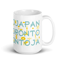 Load image into Gallery viewer, White glossy mug - Toronto Japan
