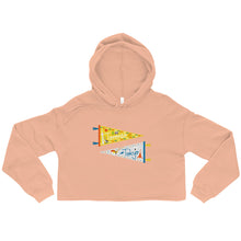 Load image into Gallery viewer, Crop Hoodie - Pennant - Colour
